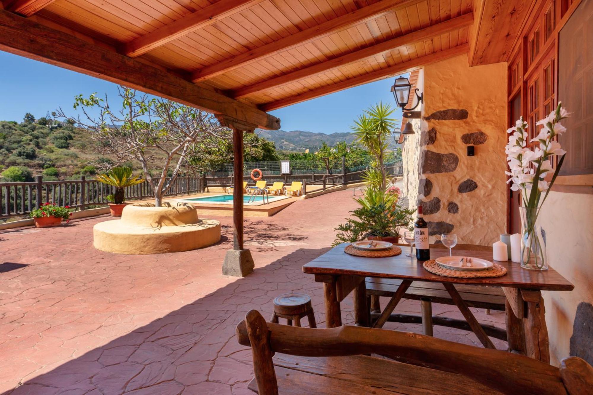 Casa Rural Tinamar Vega de San Mateo Esterno foto